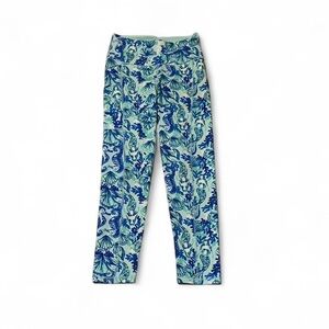 Lilly Pulitzer Luxletic UPF Weekender High Rise Midi Leggings “Seeing Double” XS